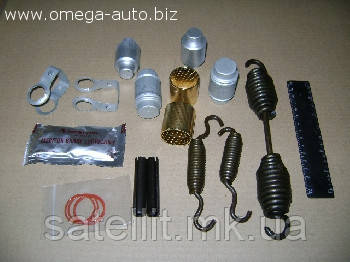 Р/к торм. колодок  АХL 126 MERITOR, 804330/АХL 126
