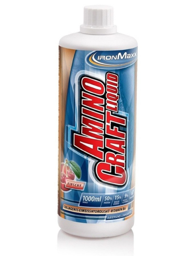 Амінокислота Ironmaxx Amino Craft Liquid, 1 л - Вишня