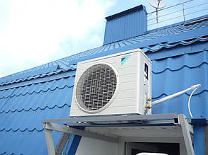 Монтаж кондиционера Daikin Французский Бульвар 9, мондсардное помещение. 6