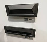 Ручка меблева врізна GIFF 9/105 титан матовий 96, фото 2