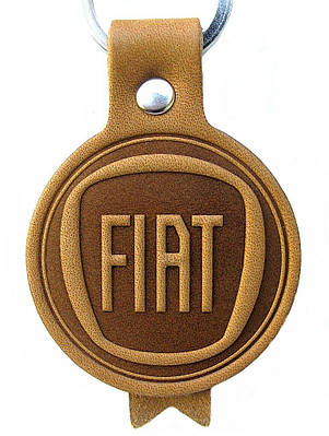 Автобрелоки з шкіри Fiat Фіат брелоки для ключів