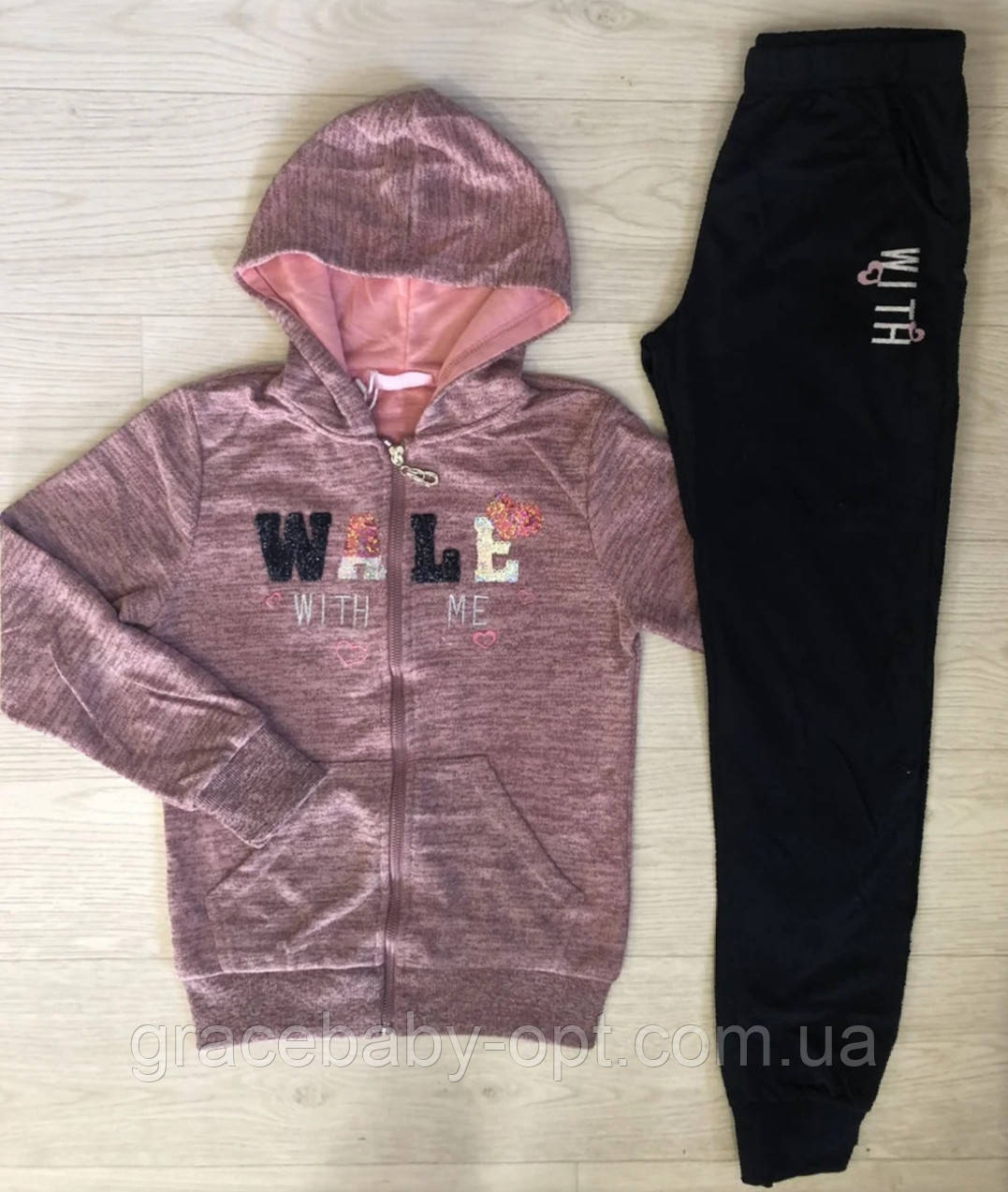 Спортивний костюм 2 в 1 для дівчат, Sincere, 164 см, № LL-2823, фото 1