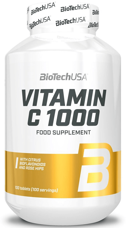 Витамин от BioTech Vitamin C 1000 100 таблеток - фото 1 - id-p563847524