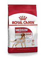 Сухой корм Royal Canin Medium Adult для взрослых собак средних пород старше 12 месяцев (15 кг)