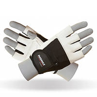 Рукавички для фітнесу MAD MAX Fitness MFG 444, White - S