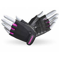 Рукавички для фітнесу MAD MAX Rainbow MFG 251, Black/Pink - XS