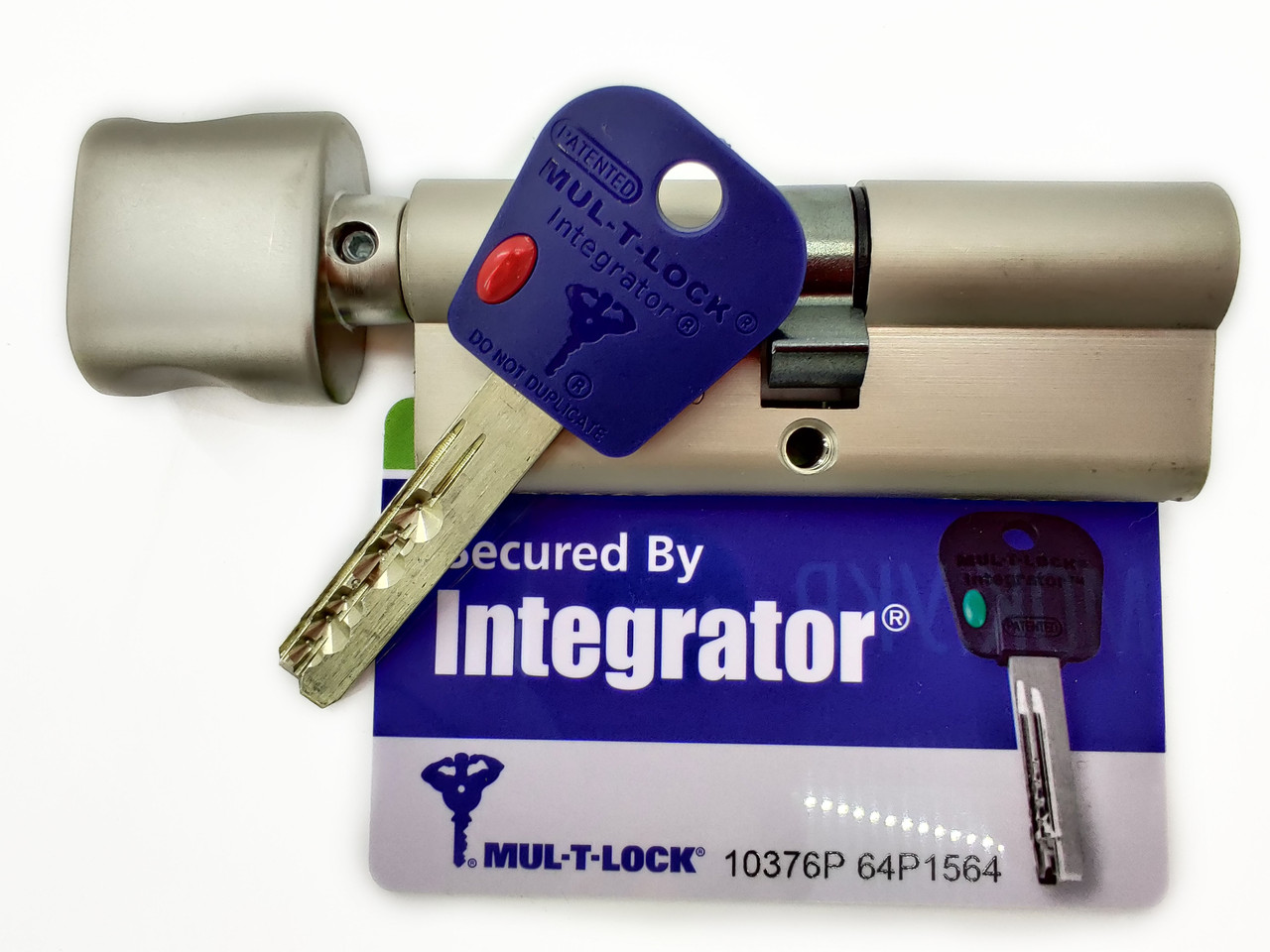 MUL-T-LOCK INTEGRATOR ключ/тумблер нікель (Ізраїль)