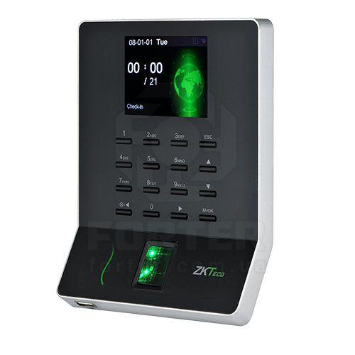 Wi-Fi біометричний термінал обліку робочого часу за відбитком пальця ZKTeco WL20 Black