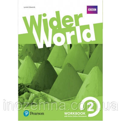 Wider World 2 Work Book with Online Homework