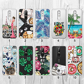 Силіконовий чохол із малюнком для Nokia 6.1 Plus (X6) (new collection)