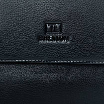 Сумка чоловіча з натуральної шкіри BRETTON (24*22*5 см) 5190-4 black, фото 2