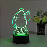 3D-світильник з пультом і акумулятором 3D Lamp core (LP-17670), фото 9