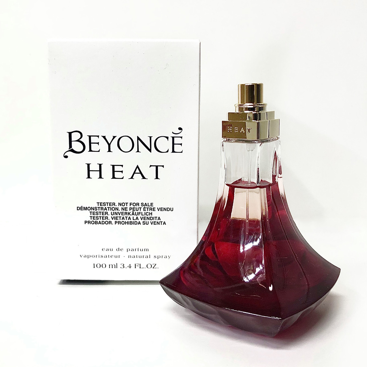 Оригінальний тестер парфумів Beyonce Heat 100мл парфумована вода, шлейфовий східний аромат