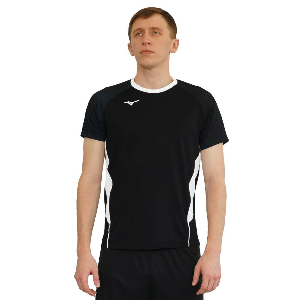 Футболка волейбольная Mizuno Premium High-Kyu Tee V2EA7002-09 - фото 2 - id-p673703079