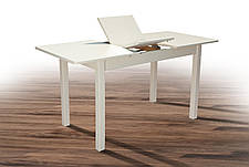 Стіл кухонний дерев'яний Персей Мікс меблі, колір білий, фото 2