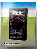 Мультиметр цифровий DT-830b (без звукової прозвонки), фото 2