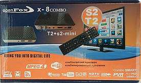 OpenFox X8 Combo HD DVB-S2/T2 ресивер комбінований, 2 в 1