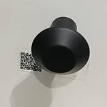 Ручка меблева кнопка GIFF 3/301 чорний матовий, фото 2