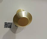 Ручка меблева кнопка GIFF 3/301 матовое золото, фото 2