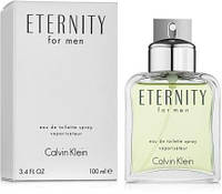 Туалетная вода Calvin Klein Eternity For Men 100ml тестер оригинал, свежий цитрусовый пряный аромат