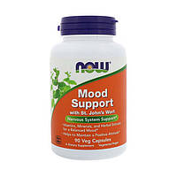 Поддержка нервной системы NOW Mood Support with St. John's Wort 90 vcaps