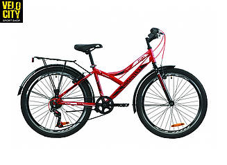 Велосипед 24" Discovery FLINT vbr с багажником