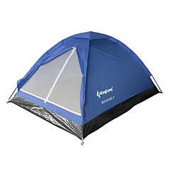 Палатка трехместная KingCamp Monodome 3 (KT3010) (blue)