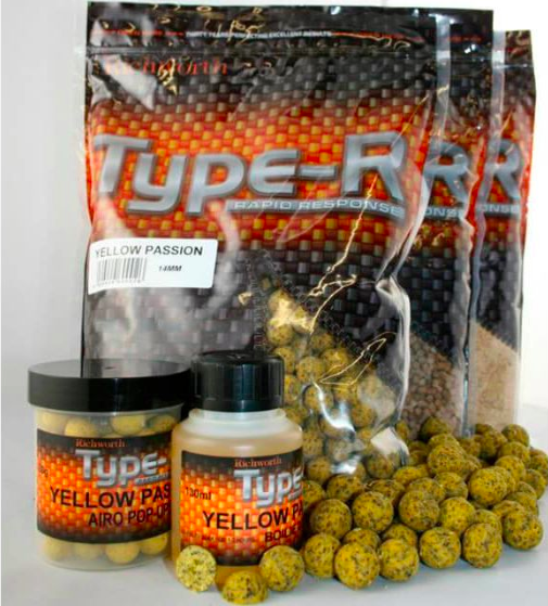 Бойли потопаючі Richworth Type-R Yellow Passion (жовта пристрасть) 15мм, 1кг