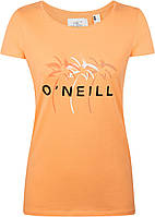 Оранжевая женская футболка O'Neill Triple Palm,M , L , XL, 8642-3122