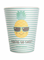 Кружка бамбукова 250 мл SO COOL бірюза Canpol 9/212