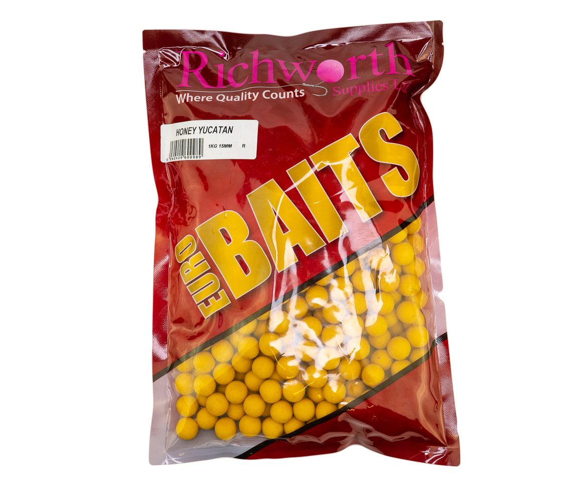 Бойли потопаючі Richworth Euroboilies Honey Yucatan 1кг