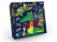 Настольная игра-викторина Danko Toys "Мега-крокодил", CROC-03-01