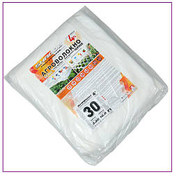 Агроволокно пакетоване 30 г/м2 біле 1.6х5 метрів