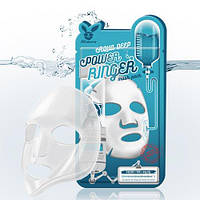 Тканинна маска для обличчя зволожуюча Elizavecca Aqua Deep Power Ringer mask pack