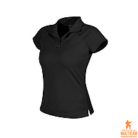 Футболка поло жіноча Helikon-Tex® women's UTL® Polo Shirt TopCool Lite - Black XL