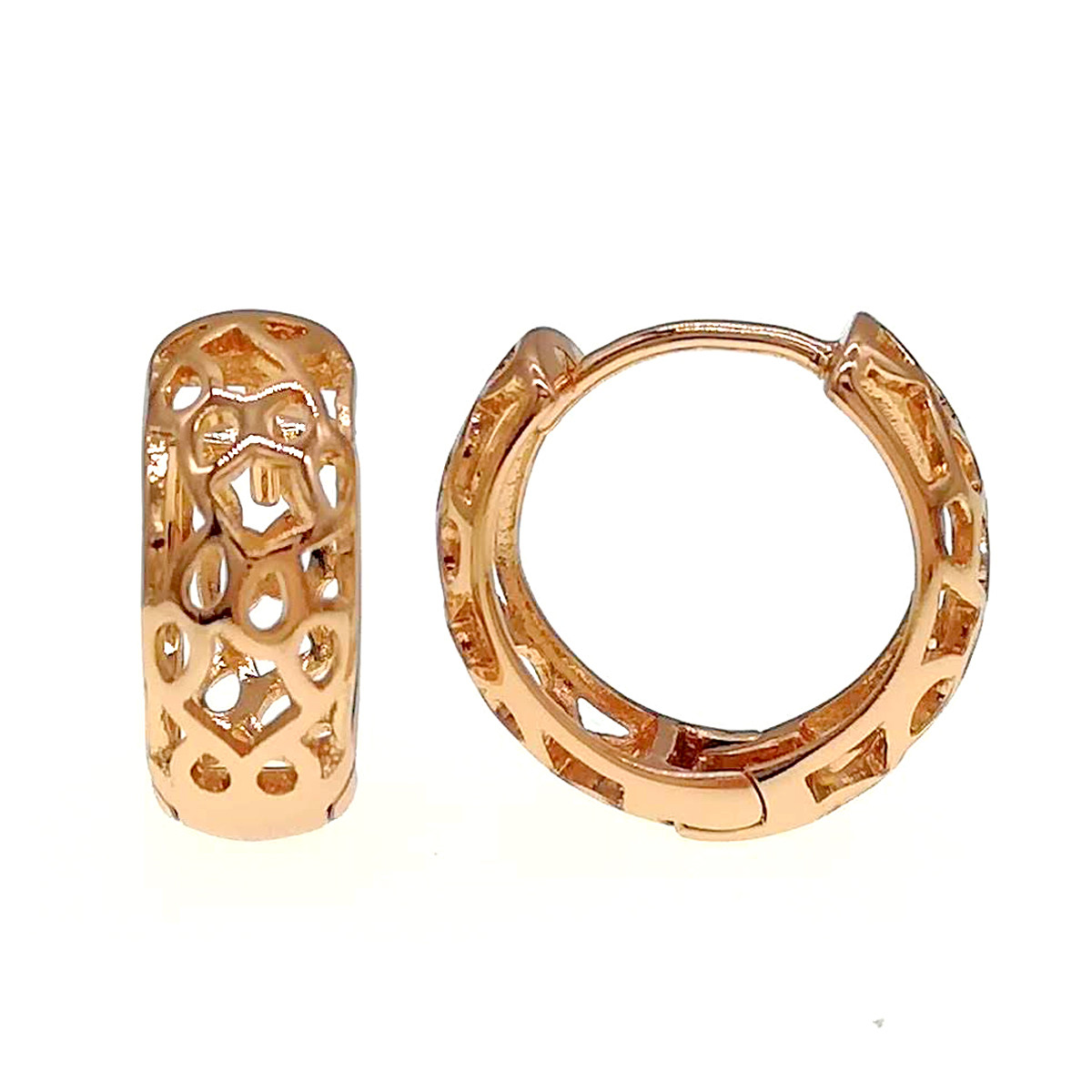 Серьги Xuping из медицинского золота, позолота 18К, 24306 (1)