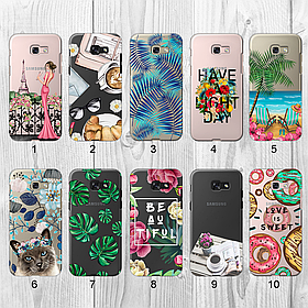 Силіконовий чохол з малюнком для Samsung Galaxy A5 2017 A520f (new collection)