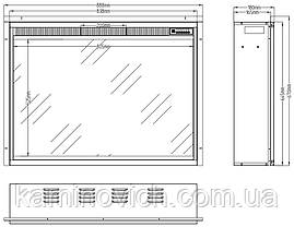 Електричний камін Aflamo LED 90, фото 3