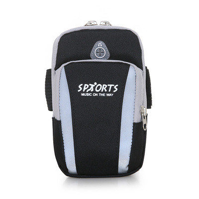 Сумка чорна для бігу Sports, сумка-чохол на руку, фото 1