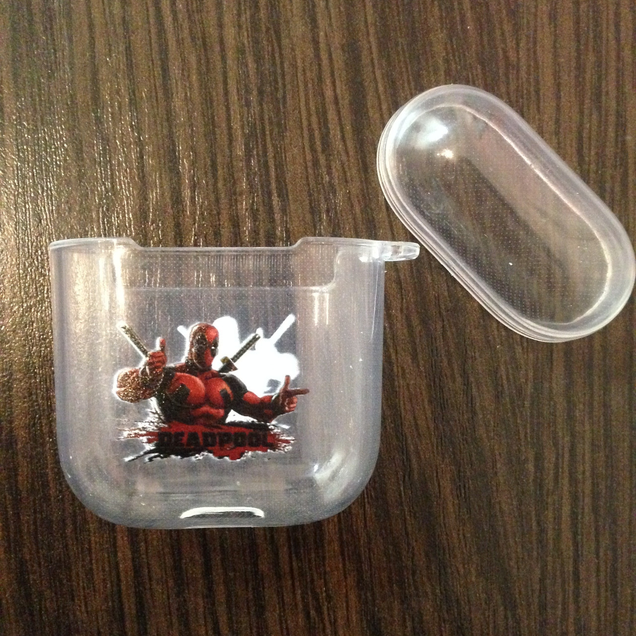 Чохол для AirPods Silicone Deadpool 1