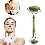 Роликовий масажер для підтяжки обличчя Flawless Contour Зелений, фото 2