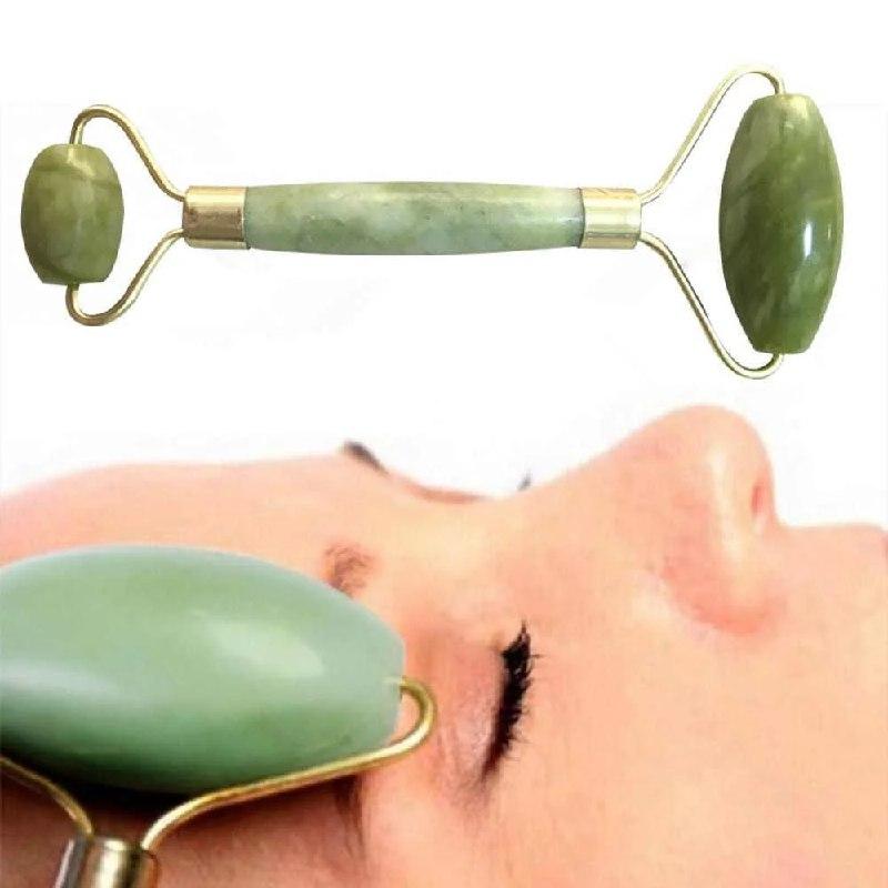 Роликовий масажер для підтяжки обличчя Flawless Contour Зелений, фото 1