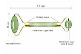 Роликовий масажер для підтяжки обличчя Flawless Contour Зелений, фото 3