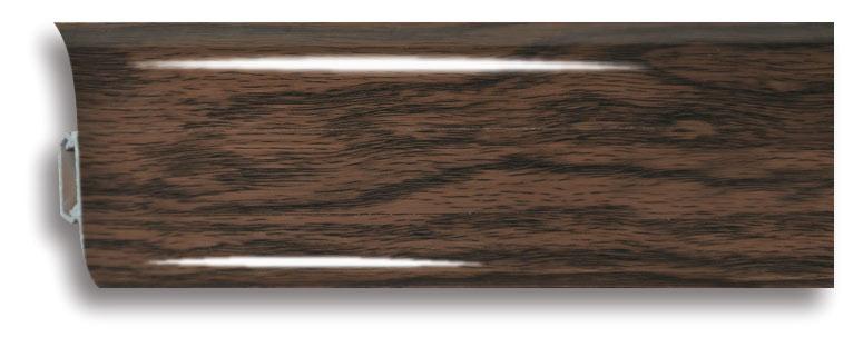 Плінтус пластиковий Plint AM6 25 (глянцевий), фото 1