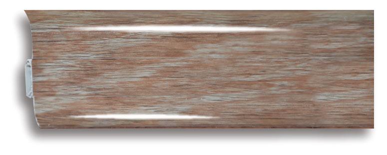 Плінтус пластиковий Plint AM6 27 (глянцевий), фото 1