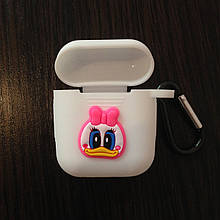 Чехол для AirPods Silicone 3D Duck