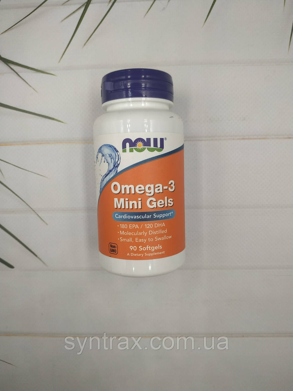 Now Foods omega 3 Mini Gels 90 soft омега 3 Риб'ячий жир нау