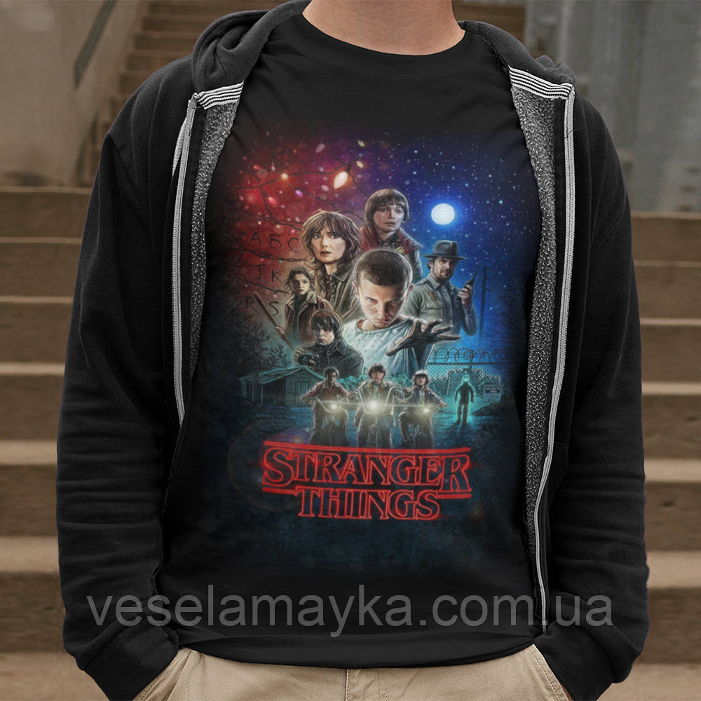 Футболка Stranger things 2 (Дуже дивні справи)