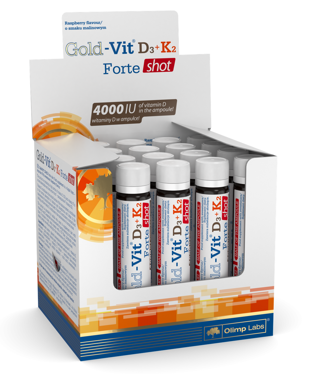 Olimp Gold Vit D3+K2 Forte Shot 20х25ml