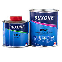 Двухкомпонентный акриловый грунт наполняющий Duxone DX-62 серый+ отвердитель 500 мл